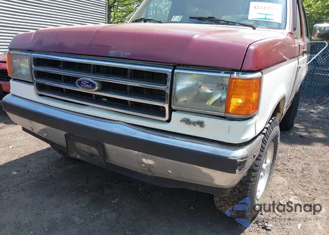 1989 Ford Bronco U100 из США, поврежденный, VIN 1FMEU15N8KLB48656
